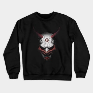 Oni Demon Mask Crewneck Sweatshirt